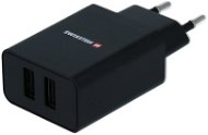 Swissten Netzadapter SMART IC 2,1 A + Lightning-Kabel MFi 1,2 m schwarz - Ladegerät