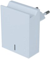 Töltő adapter Swissten USB-C SMART IC 2xUSB töltőfej - 3A, fehér - Nabíječka do sítě
