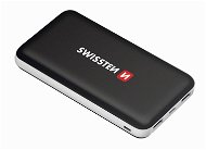 Swissten Black Core Slim Power Bank 10000mAh USB-C Input - Powerbanka