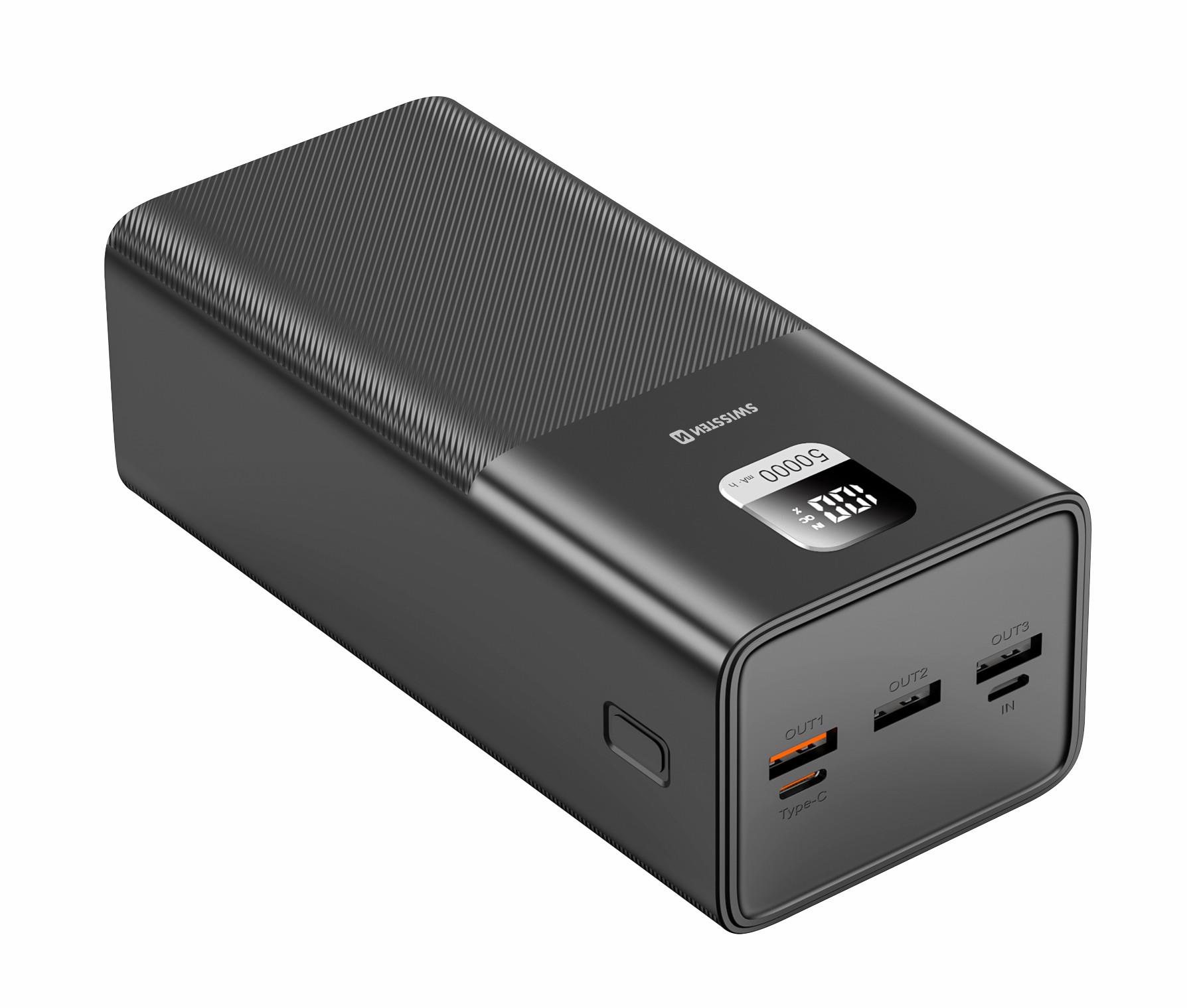 Swissten Power Line 50000 mAh 100W Power Delivery - Power bank | Alza.hu