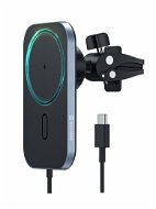 Swissten Magnetic Car Holder with 15W Wireless Charging (MagSafe compatible) - Phone Holder