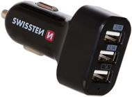 Autós töltő Swissten autós adapter 3xUSB 5.2A - Nabíječka do auta