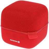 Swissten Music Cube Bluetooth Speaker, Red - Bluetooth Speaker