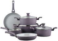 Swiss Haus 14-piece Sapphire purple cookware set - Cookware Set
