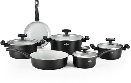 Swiss Haus 10-piece cookware set, Sapphire black - Cookware Set - Main image