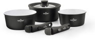 Swiss Haus sada nádobí 6dílná Sapphire černá - Cookware Set