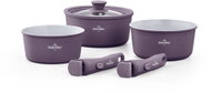 Swiss Haus sada nádobí 6dílná Sapphire fialová - Cookware Set