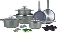 Swiss Haus 19-piece cookware set, Sapphire green - Cookware Set