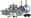 Cookware set, Sapphire green