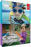 Adobe Photoshop Elements + Premiere Elements 2019 CZ BOX - Graphics Software