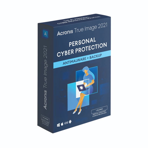 Acronis True Image 2021 for 1 PC (BOX) - Backup Software - Main image