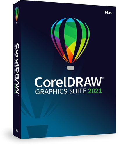 CorelDRAW Graphics Suite 2021 Mac (BOX) - Graphics Software - Main image