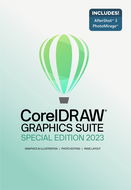 Grafický software CorelDRAW Graphics Suite Special Edition 2023, CZ/PL (elektronická licence) - Grafický software