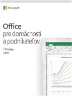 Microsoft Office 2019 Home and Business SK (BOX) - Kancelársky softvér