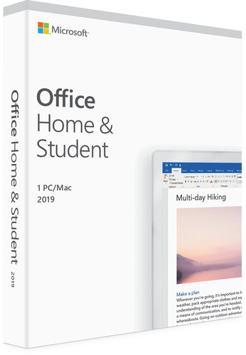 Microsoft Office 2019 Home and Student ENG (BOX) Main image Microsoft Office 2019 Home and Student ENG (BOX) - Office Software - Main image
