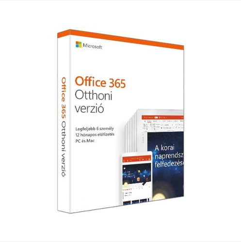 Microsoft Office 365 Otthoni prémium verzió (BOX) Fő fotó Microsoft Office 365 Otthoni prémium verzió (BOX) - Irodai szoftver - Fő fotó