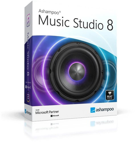 Ashampoo Music Studio 8 (elektronikus licenc) - Audio szoftver - Fő fotó