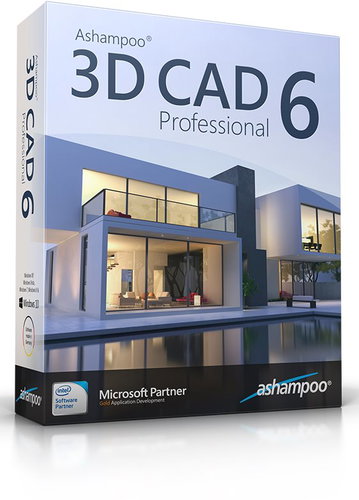 Ashampoo 3D CAD Professional 6 (Electronic License) - CAD/CAM Software - Main image
