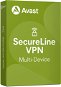 Biztonsági szoftver Avast SecureLine VPN Multi-device 10 eszközre 12 hónapig (elektronikus licenc) - Bezpečnostní software