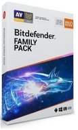 Bitdefender Family Pack pre 15 zariadení na 1 rok (BOX) - Antivírus