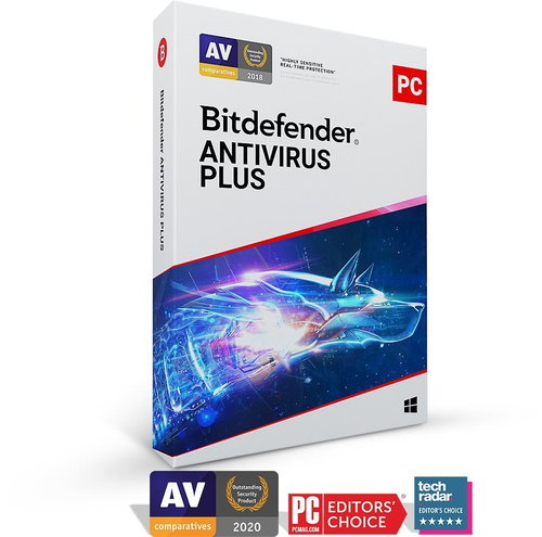 Bitdefender Antivirus Plus für 3 Geräte für 1 Monat (elektronische Lizenz) - Antivirus - Hauptbild