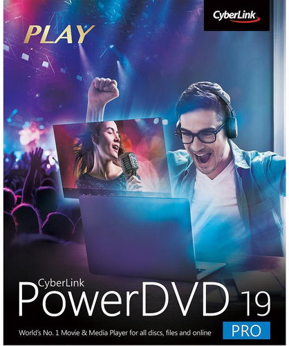 Cyberlink PowerDVD 19 Pro (electronic license) - Electronic License - Main image