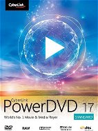 Cyberlink PowerDVD 17 Standard (elektronická licence) - Kancelářský software