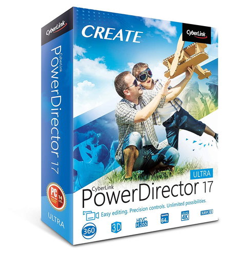 CyberLink PowerDirector 17 Ultra (electronic license) - Electronic License - Main image