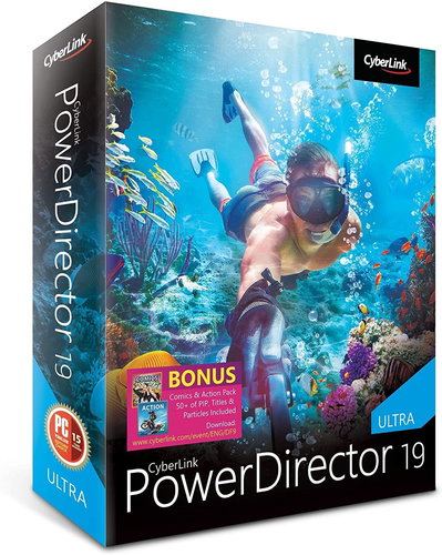 CyberLink PowerDirector 19 Ultra (Electronic Licence) - Video Software - Main image