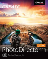 CyberLink PhotoDirector 11 Ultra (Electronic Licence) - Video Software