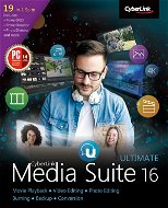 Cyberlink Media Suite 16 Ultimate (elektronická licencia) - Kancelársky softvér