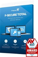 F-Secure TOTAL pre 3 zariadenia na 1 rok (elektronická licencia) - Internet Security