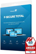 F-Secure TOTAL pro 3 zařízení na 1 rok (elektronická licence) - Internet Security