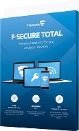 F-Secure TOTAL FAMILY DR for 5 devices per year + Data Recovery for 1 device per year (electronic - Antivirus