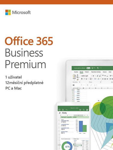 Microsoft Office 365 Business Premium Retail CZ (Electronic License) - Office Software - Main image