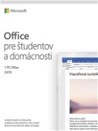 Microsoft Office 2019 pre domácnosti a študentov (elektronická licencia) - Kancelársky softvér