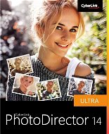 Grafický program CyberLink PhotoDirector 14 Ultra (elektronická licencia) - Grafický software