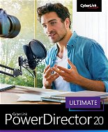 CyberLink PowerDirector 20 Ultimate (elektronická licencia) - Video softvér