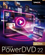 Cyberlink PowerDVD 22 Ultra (elektronická licence) - Kancelářský software