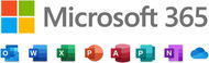 Kancelářský software Microsoft 365 Apps for business (měsíční předplatné) - Kancelářský software