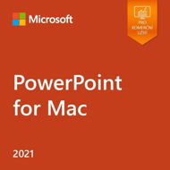 Microsoft PowerPoint LTSC for Mac 2021 (elektronická licence) - Kancelářský software