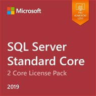 Microsoft SQL Server 2019 Standard Core – 2 Core License Pack (elektronická licencia) - Kancelársky softvér