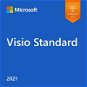 Office-Software Microsoft Visio LTSC Standard 2021 (elektronische Lizenz) - Kancelářský software