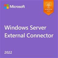 Microsoft Windows Server 2022 External Connector (elektronická licence) - Kancelářský software