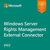 Microsoft Windows Server 2022 Rights Management External Connector (elektronická licence) - Kancelářský software