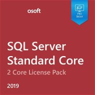 Microsoft SQL Server 2019 Standard Core - 2 Core License Pack, EDU (Electronic License) - Office Software