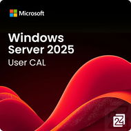 Microsoft Windows Server 2025 – 1 User CAL Charity - Operačný systém