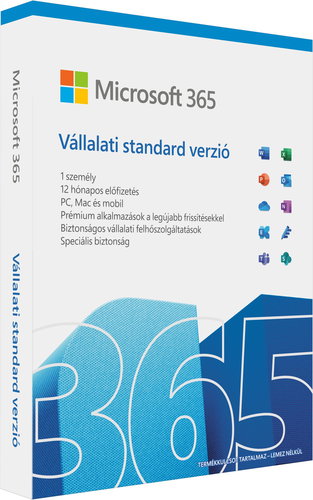 Microsoft 365 Business Standard HU (BOX) Fő fotó Microsoft 365 Business Standard HU (BOX) - Irodai szoftver - Fő fotó