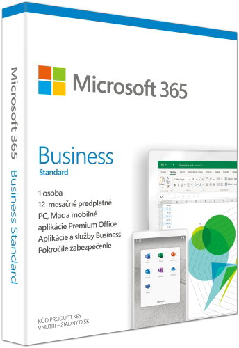 Microsoft 365 Business Standard SK (BOX) - Office Software - Main image