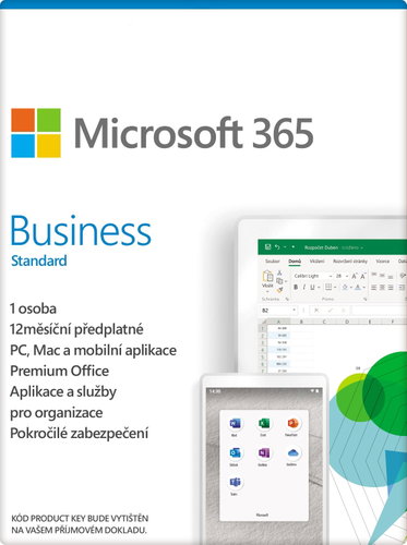 Microsoft 365 Business Standard CZ (Electronic License) - Office Software - Main image